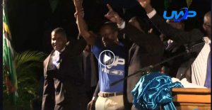 Sean Douglas appeals to electors to vote UWP