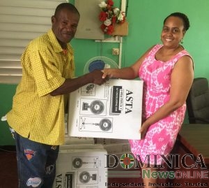 Dominica Infirmary receives 17 fans to help cope with the heat