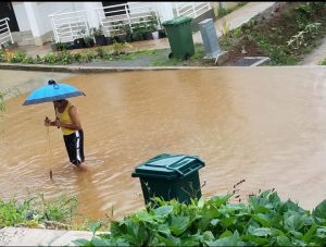 IN PICTURES: Some of the effects of today’s tropical wave