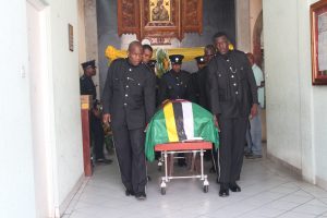 The late Arnold Active gets official funeral