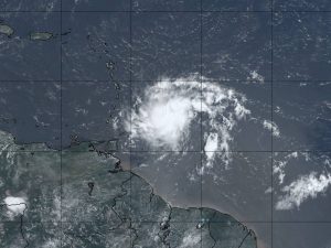 UPDATE (5:00PM): Tropical Storm Watch remains in effect for Dominica