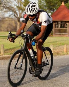 Cyclist Sharome Burton looking to represent Dominica at regional and international levels