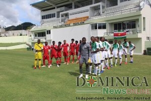 Dominica loses to Suriname in CONCACAF game
