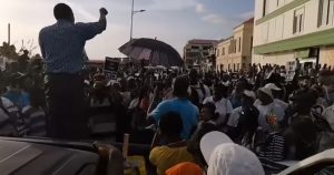 PM Skerrit accuses the UWP of bribery to attract a crowd