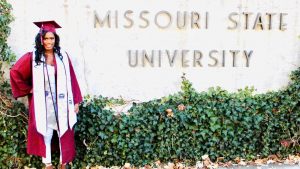 MDC student-athlete Chelsey Linton graduates from Missouri State University