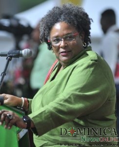 Barbadian prime minister promises to stand with Dominica to fight common challenges