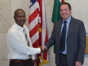 Loftus Durand participates in U.S. State Department-sponsored program on volunteerism and civic action