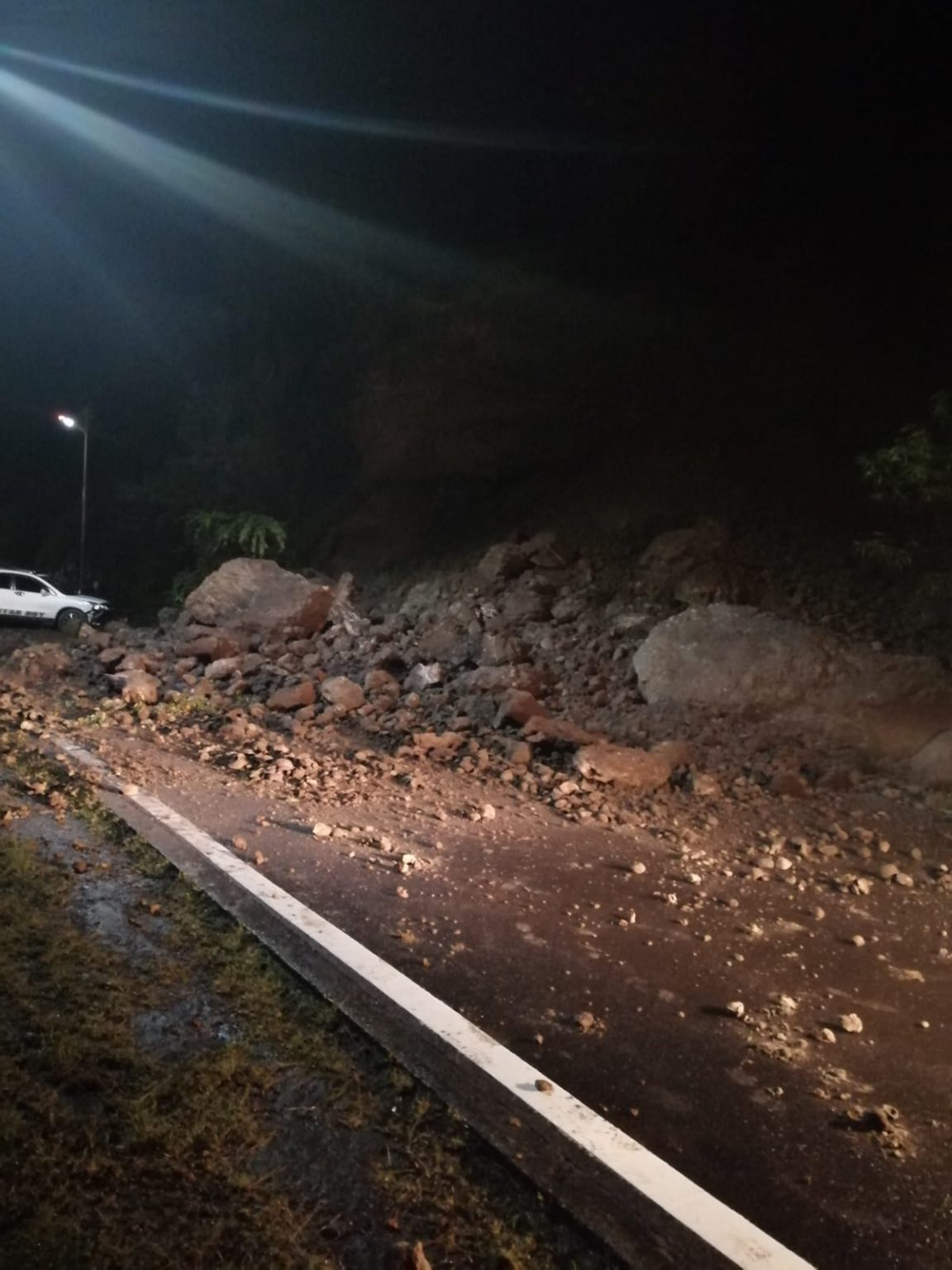 In Pictures Landslide At Macoucherie Dominica News Online