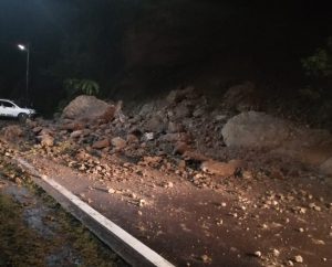 IN PICTURES: Landslide at Macoucherie