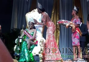 Savahnn James is Miss Dominica 2020
