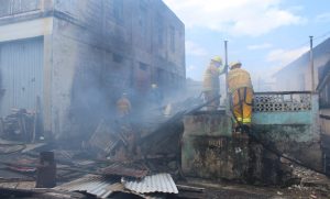 UPDATE: Fire on Bath Road in Roseau