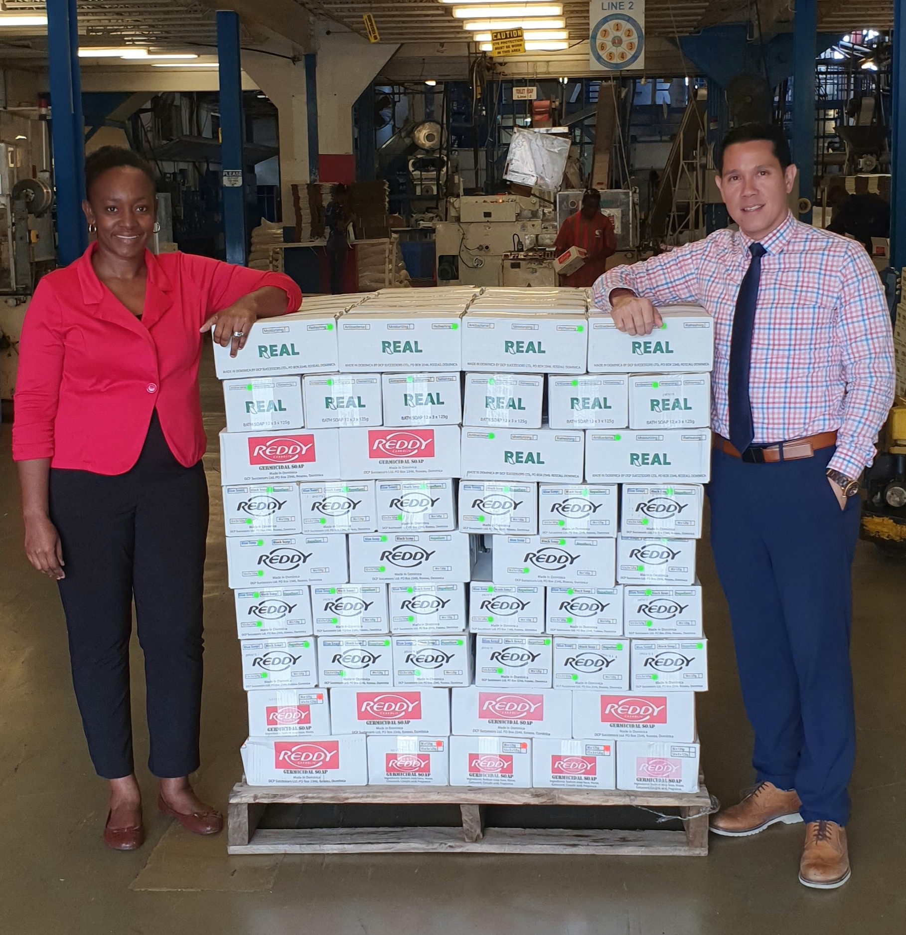 COVID-19: Local business donates Real and Reddy soap to high risk institutions