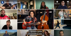 COVID-19: Dominica’s Michele Henderson joins international artists to ‘spread smiles and stay well’ in music video