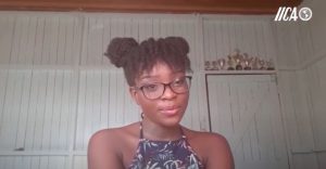 Singers Davonna Bess and FuegoSan of Guyana join IICA’s tribute to agrifood chain workers