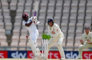 Blackwood shines as West Indies wins 1st of 3-Test series against England