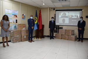 CARPHA receives medical supplies from the People’s Republic of China