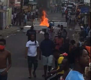 Community protests over police shooting in Grenada
