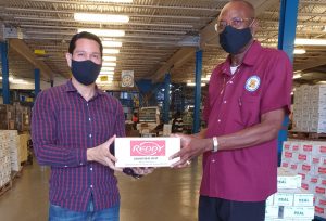 DCP successor donates soap to teachers in support of keeping families safe during COVID