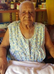 HIGHLIGHTING THE ELDERLY: Centenarian Ann Laviniere
