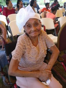HIGHLIGHTING THE ELDERLY: Centenarian Veronica Elsina Burton