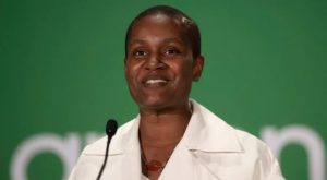 Female lawyer of Dominican parentage elected leader of political party in Canada