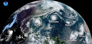 Record-breaking Atlantic hurricane season ends
