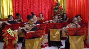 The Henckell Muriel Music Workshop Flute Ensemble in ‘A Kwarantini Kind of Khristmas’