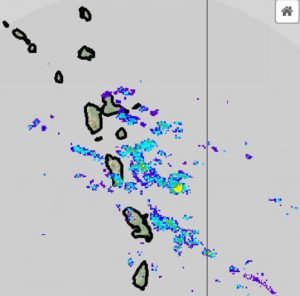 WEATHER (6:00 PM, Dec 21): Shower activity could increase across parts of the country during next 24 hours