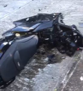 Road fatality in Pichelin