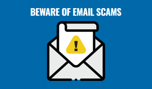 NBD ALERT: Beware of email scams