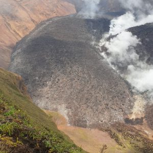 Scientists note a change in seismic activity associated with ongoing eruption of the La Soufriere volcano