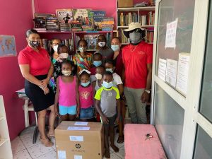 Mero Library receives donation from Tranquility Beach 
