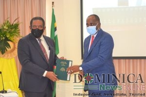 2017 revised edition of the Laws of Dominica presented to government