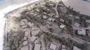 LA SOUFRIERE VOLCANO UPDATE: Volcano now producing mudslides or lahar flows, pledges of assistance continue to come in