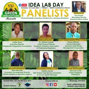 DNO to relay LIVE: Idea Lab Day as part of NDFD’s Green Innovations Summit