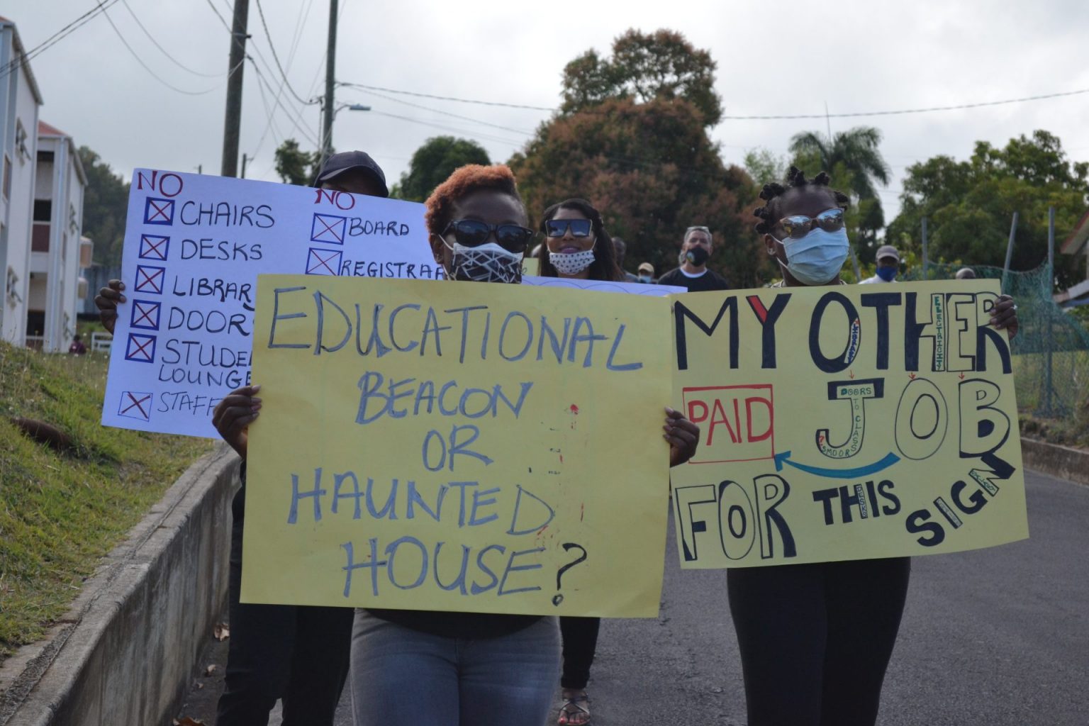 'Enough is enough' say staff of the Dominica State College - Dominica ...