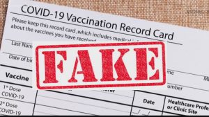 There’s a ‘line of defense’ for fake vaccination certificates says McIntyre