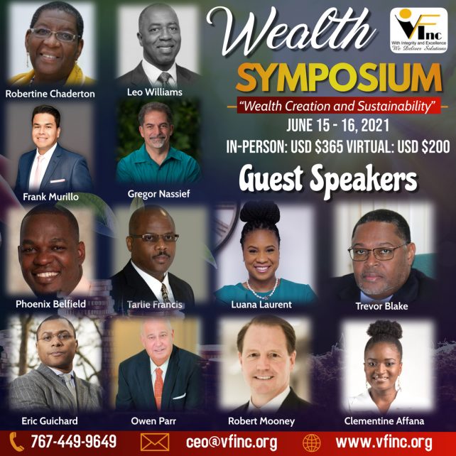 Vf INC hosts its first ever wealth symposium Dominica News Online