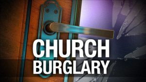 Man charged with burglary of church