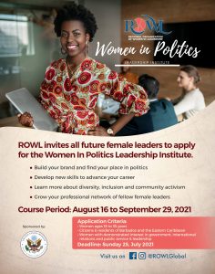 New regional women’s leadership organization to coordinate US Embassy’s WIPLI program