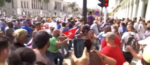 Cubans protest over worsening situation in Cuba during COVID