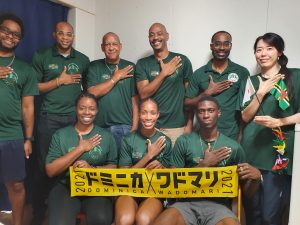 President of the Dominica Olympic Committee salutes Dominica’s athletes at 2020 Tokyo Olympics