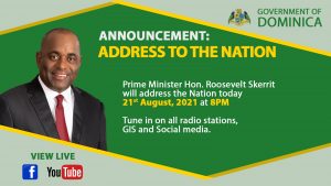 LIVE from 8pm: Address to the Nation by PM Skerrit