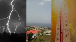 WEATHER (6:00 AM, August 30): Possible showers and thunderstorms, dust haze, high temperatures expected during next 24 hrs