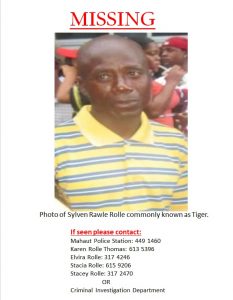 Family in search of Mahaut man missing for two weeks