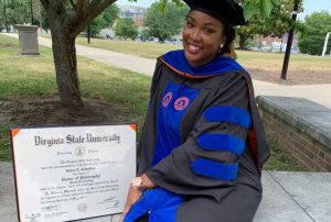 Good Hope woman earns Doctor of Philosophy Degree