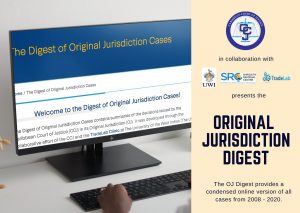 The UWI TradeLab law students produce Original Jurisdiction Case Digest for the CCJ