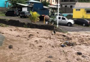 WEATHER UPDATE: Flood Warning in effect for Dominica until 6:00 a.m. tomorrow