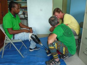 Keep Walking Association provides free prosthetic legs to those in need in Dominica