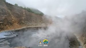 No need to panic over changing water levels at boiling lake says Blackmoore